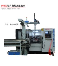 DW200對向曲線(xian)高速(su)銑床