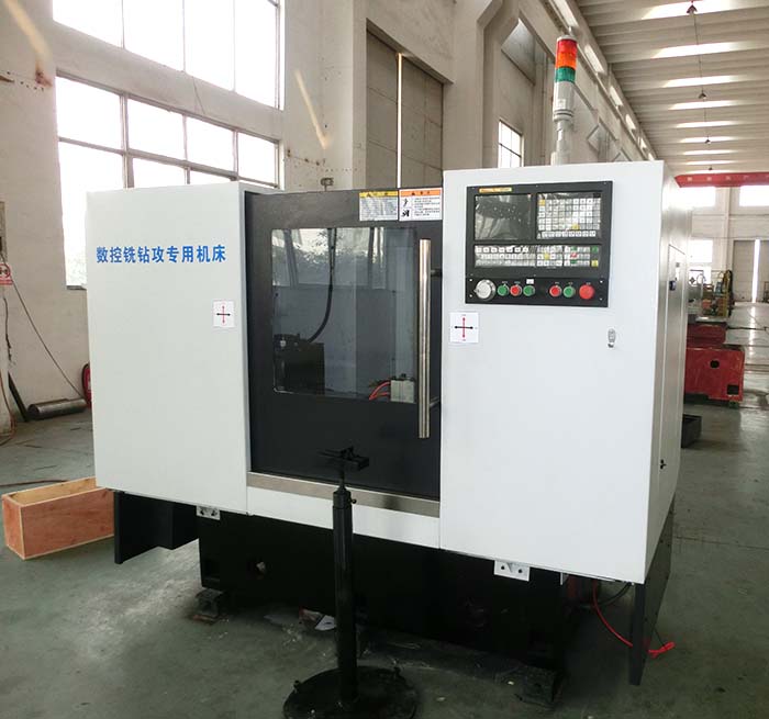 ZY-50數(shu)控銑(xi)鑽攻(gong)專用機(ji)床側面(mian)圖